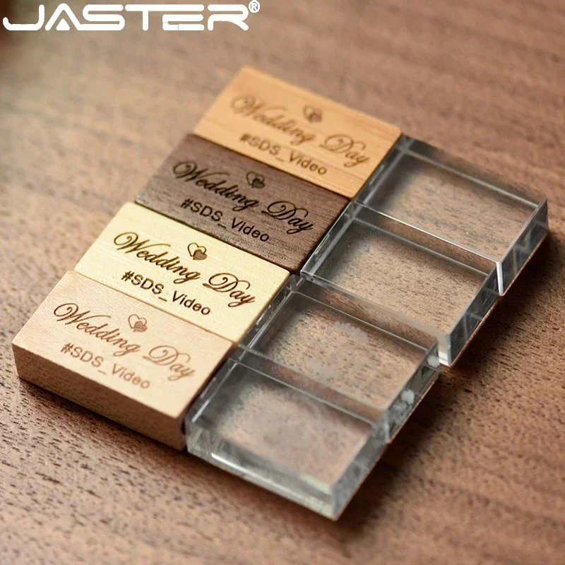 Jaster crystal деревянная usb-флешка - Фотография_4