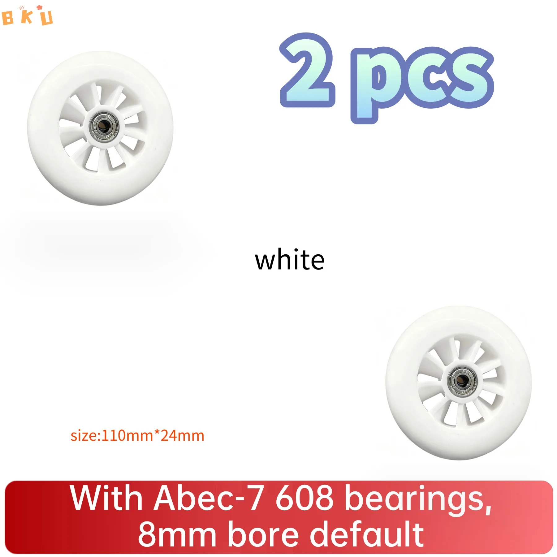 Сменные колеса диаметром 110 мм для роликовых коньков - Фотография_6