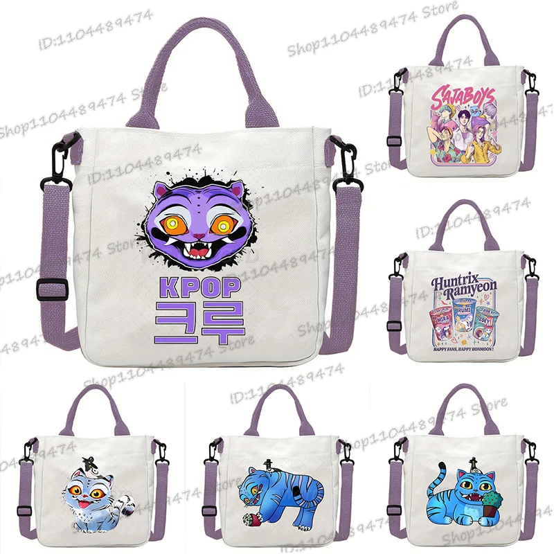 Новые аниме женские и мужские сумки через плечо с героями мультфильмов