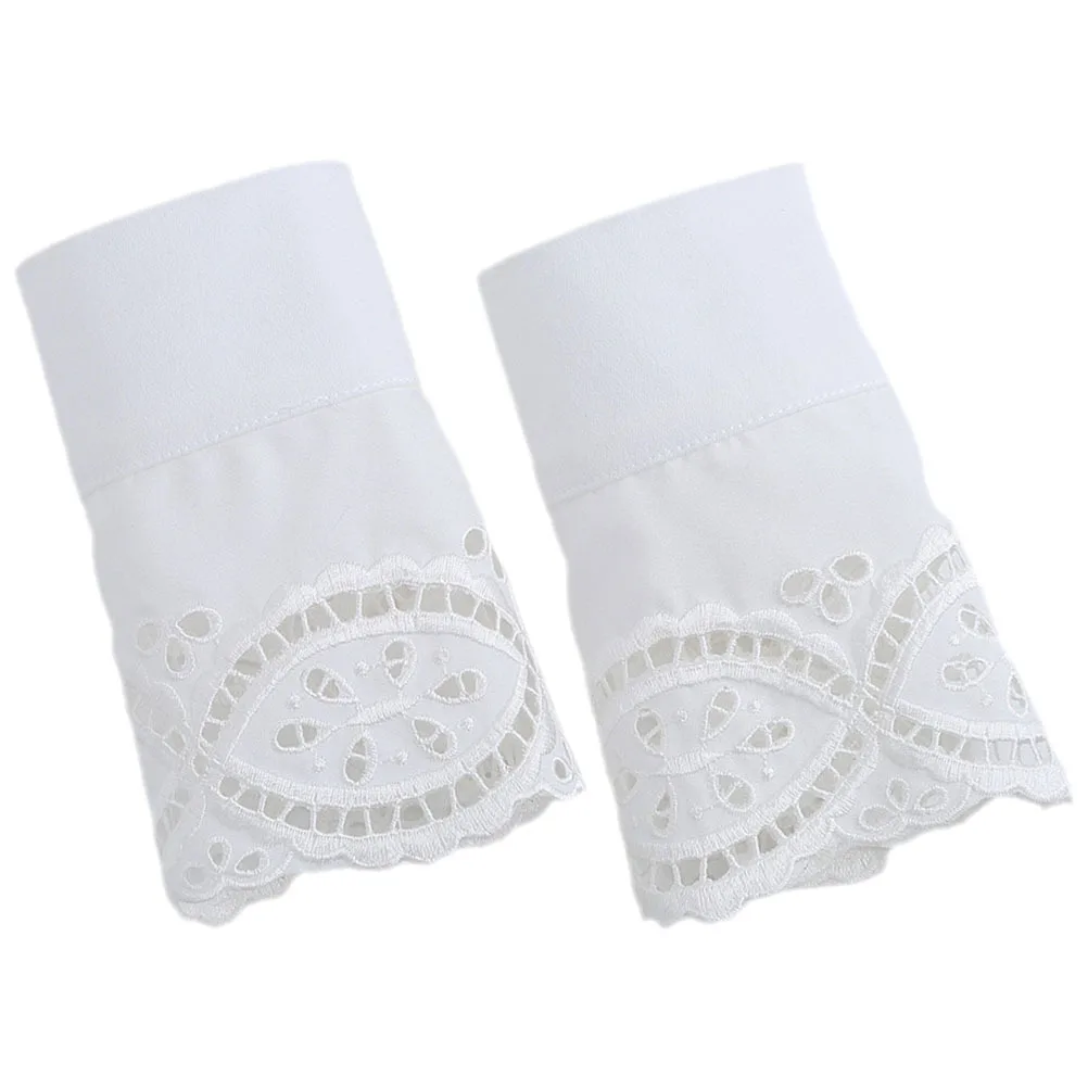 1 пара кружевных манжет на запястьях - Фотография_5