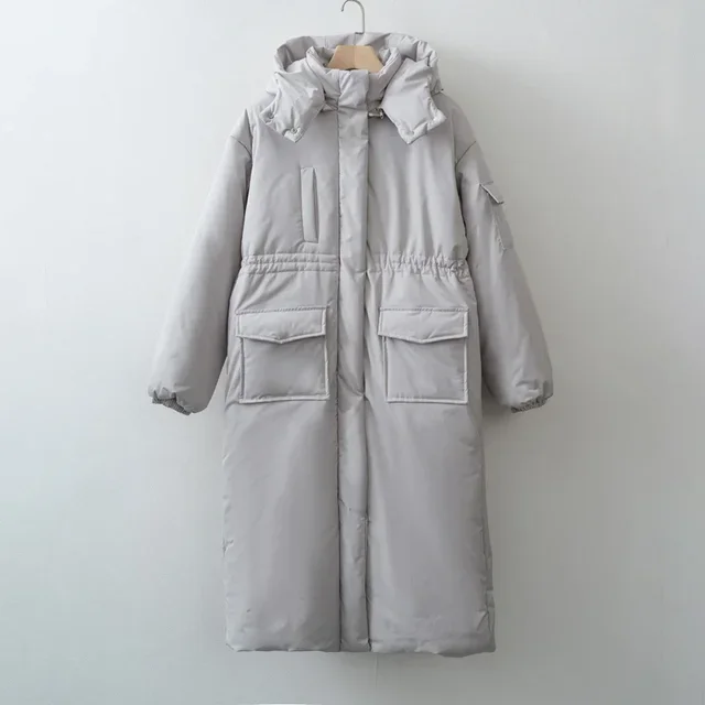 Женская зимняя теплая парка super think - Фотография_5