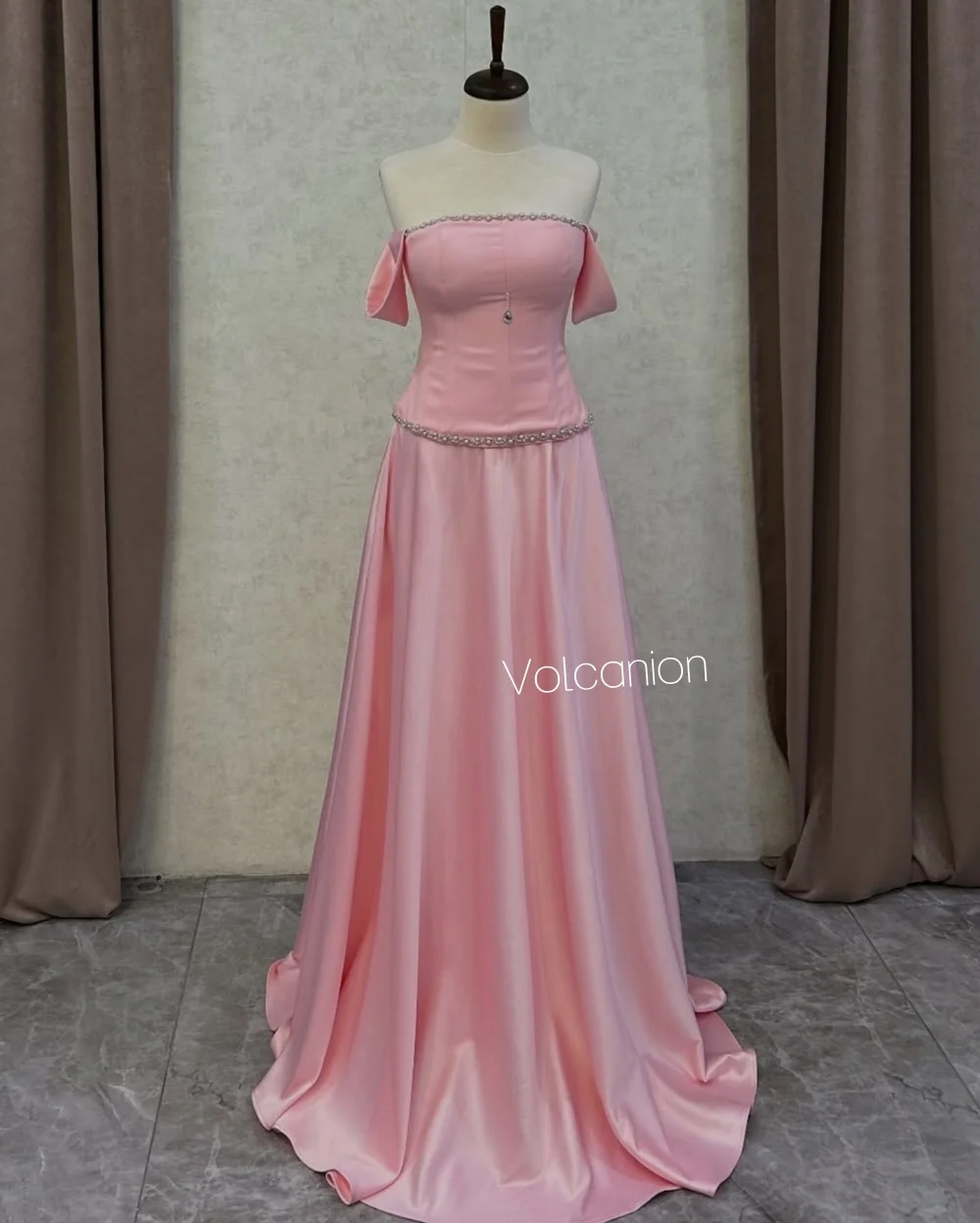 Длинные платья трапециевидной формы - Фотография_2