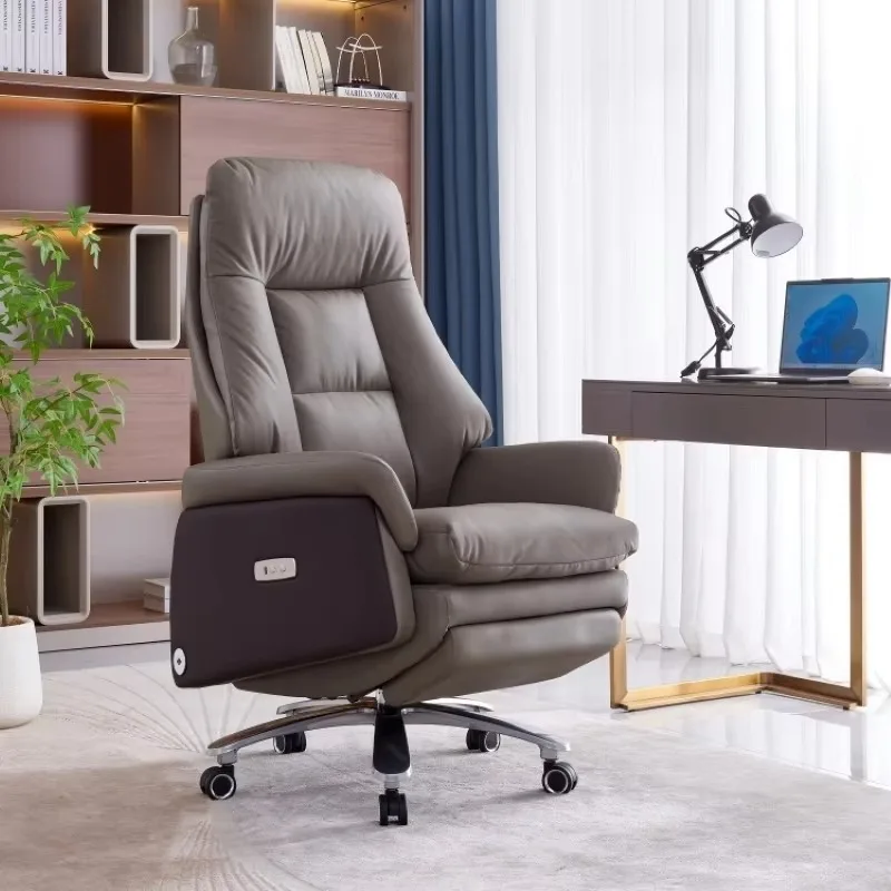 Современное электрическое массажное кресло boss с вентиляцией и подогревом - Фотография_3