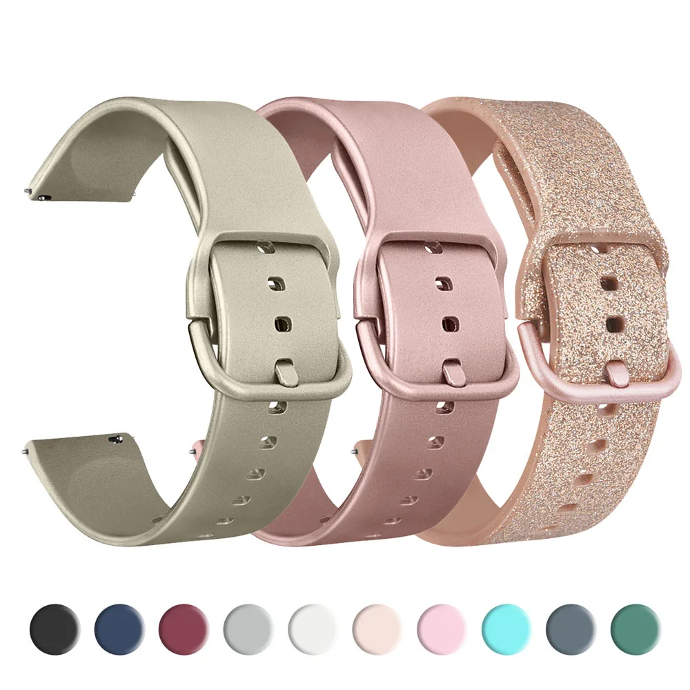 Ремешок 20 мм для samsung galaxy watch 7 6 5 4 40/44 мм
