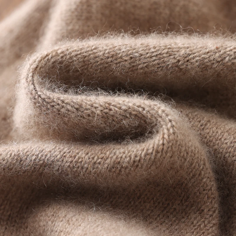 Зимняя шапка без гендерной вязки из 100% мериносовой шерсти - Фотография_4