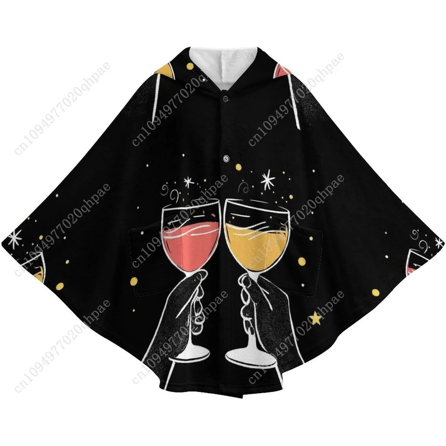 Уютный фланелевой свитер-одеяло - Фотография_4