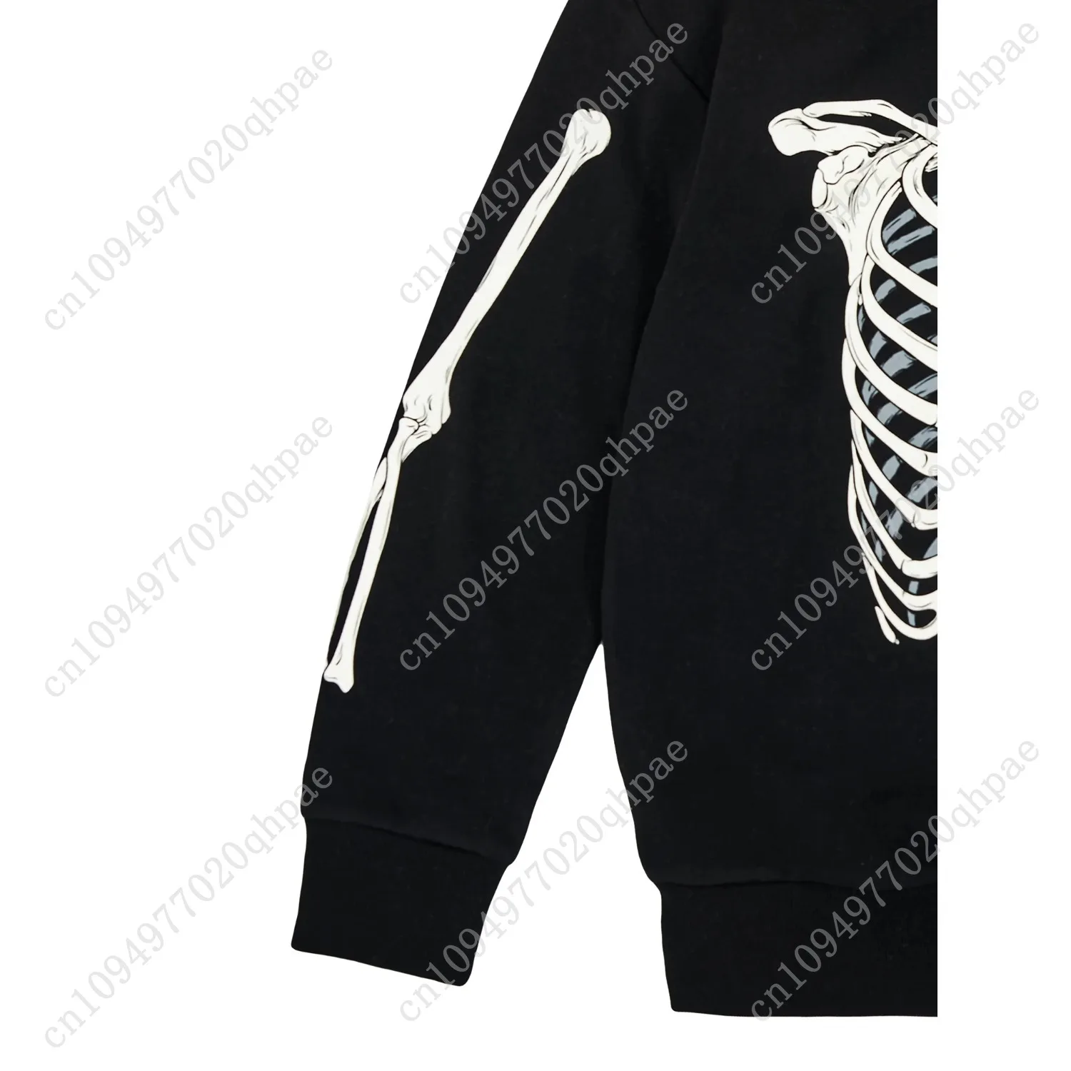 Толстовка с круглым вырезом «путь до празднования мальчиков» на хэллоуин - Фотография_5