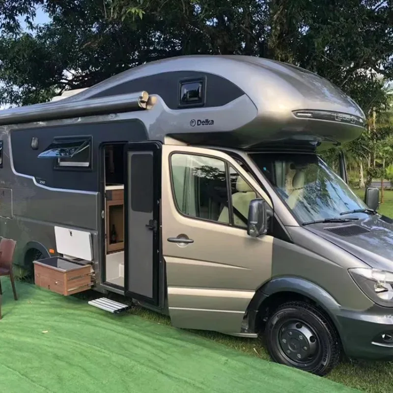 Самая популярная входная дверь в американском стиле для кемпера - Фотография_2