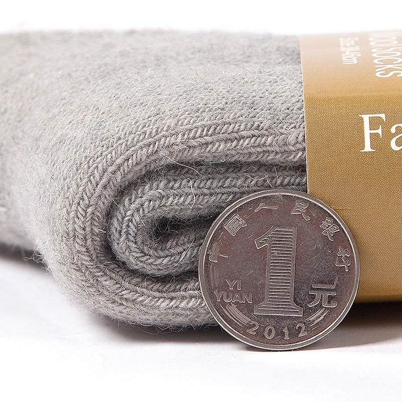 6 пар зимних шерстяных носков - Фотография_6