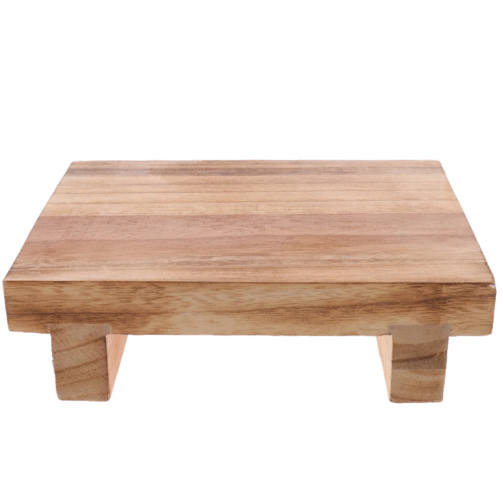 Маленькая деревянная подставка для ног для домашнего офиса