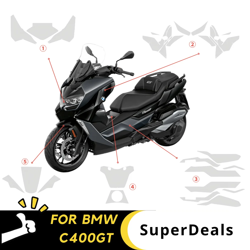 Для bmw c400gt ppf защитная пленка