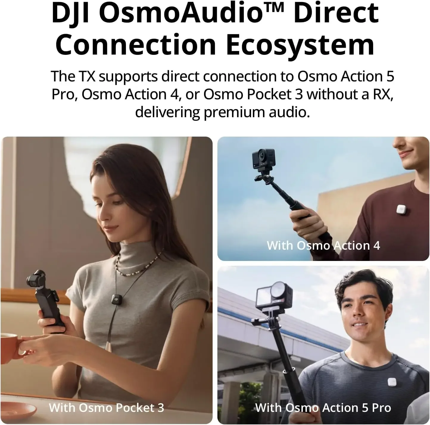 Dji mic mini (1 tx + 1 rx) беспроводной - Фотография_4