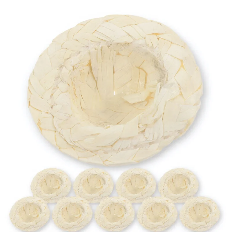 Мини-соломенные шляпы изысканные - Фотография_6