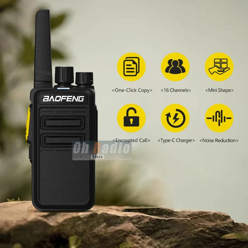 Baofeng bd-v12a мини-рация type-c - Фотография_2