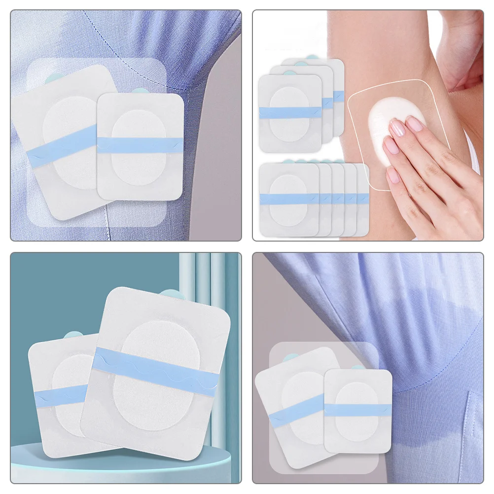 8 листов одноразовые наклейки для пота подмышек - Фотография_3