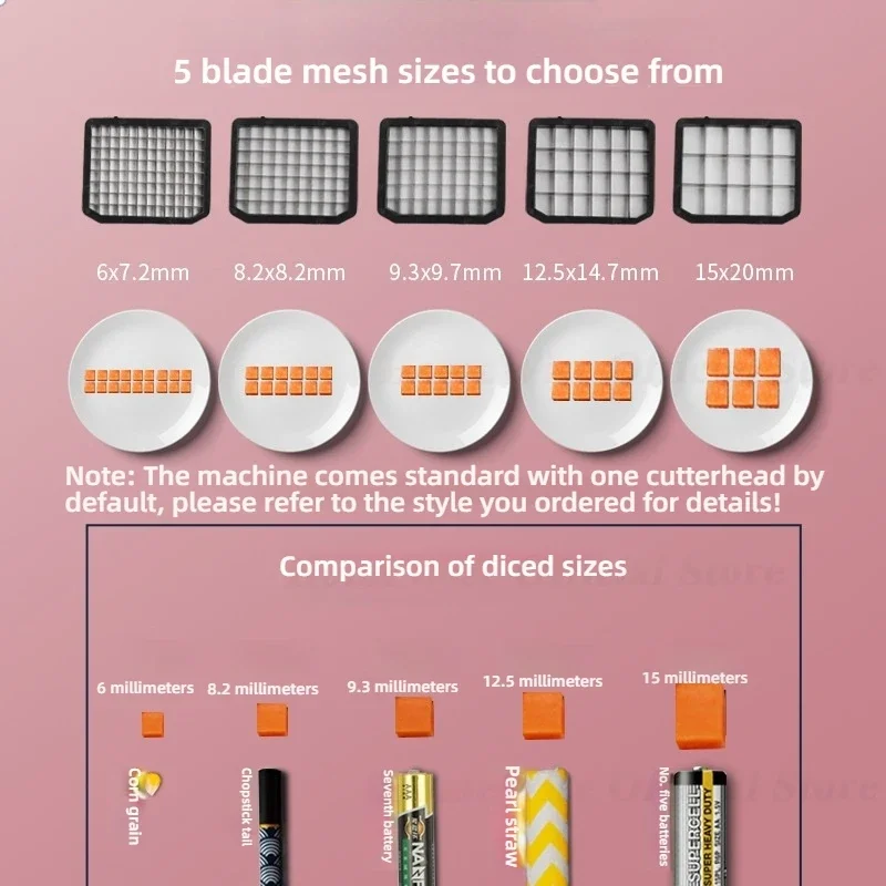 Lx evec коммерческая электрическая машина для резки овощных кубиков - Фотография_5