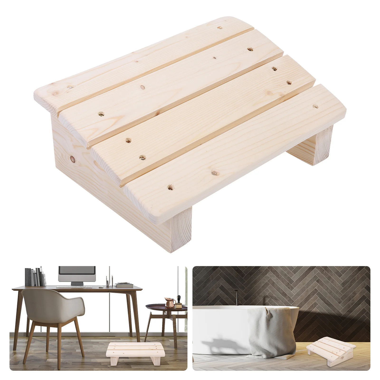 Подставка под ногу деревянная подставка - Фотография_3