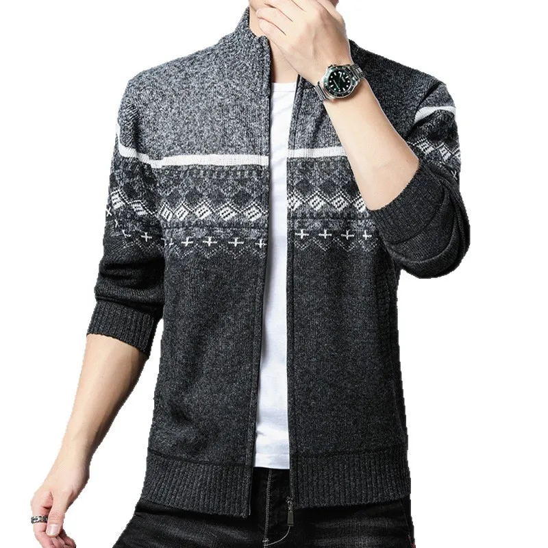 Осенне-зимний новый мужской свитер - Фотография_5