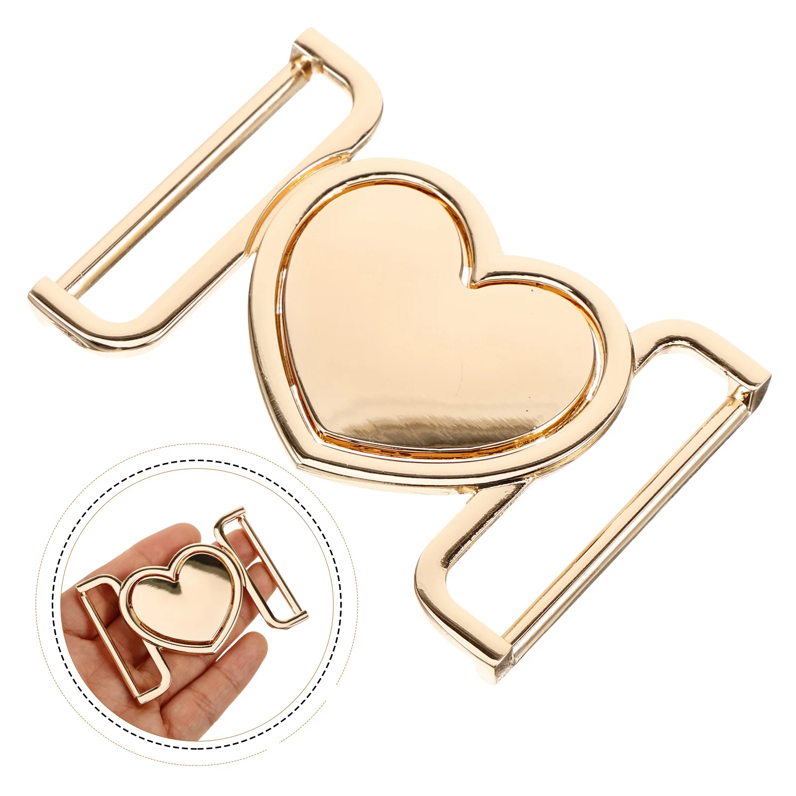 Сменные пуговицы для пальто в форме сердца - Фотография_3