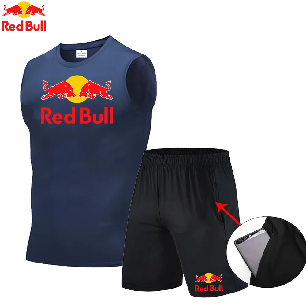 Red bull мужские майки для бега - Фотография_2