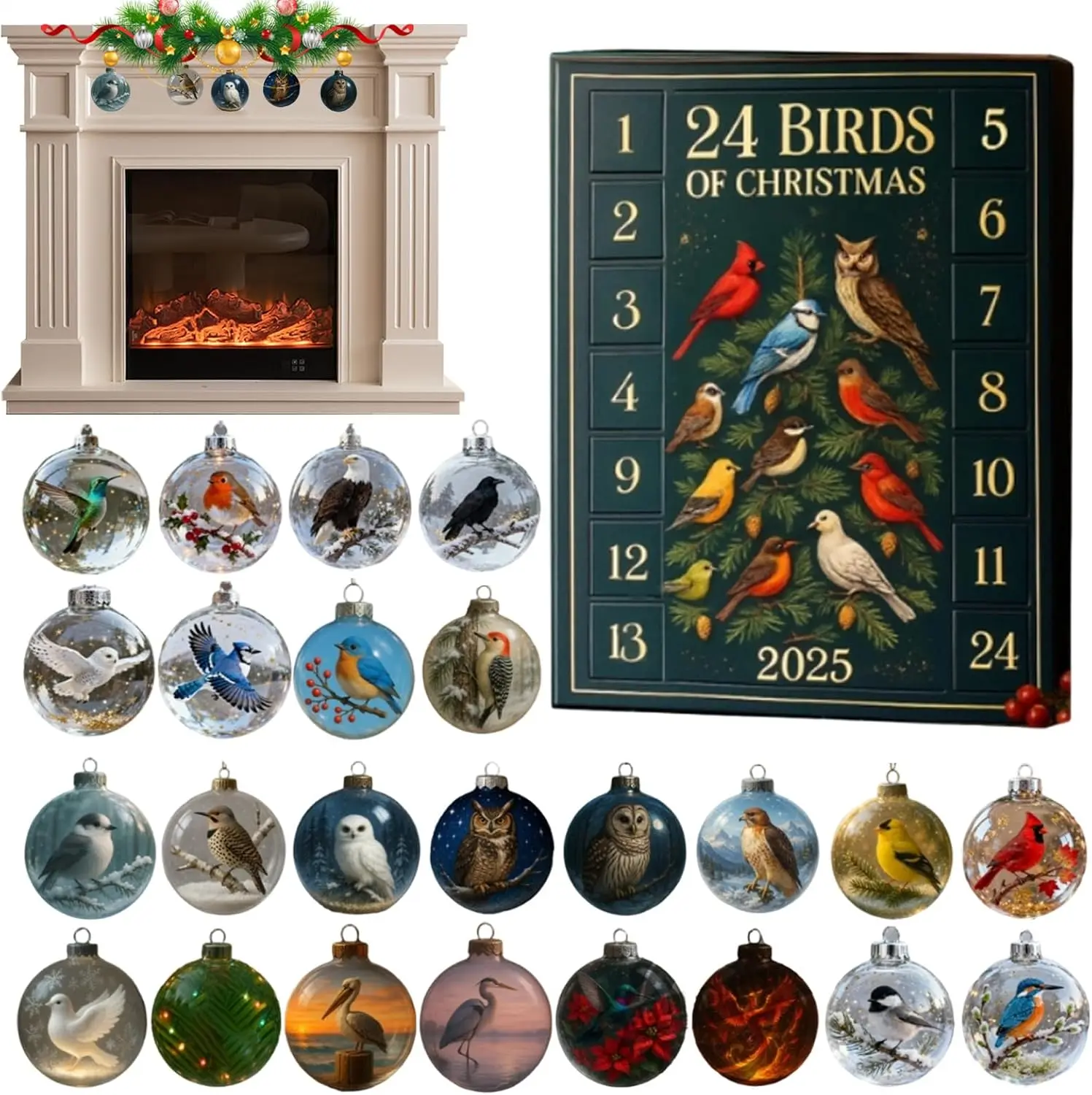 Рождественский календарь обратного отсчета