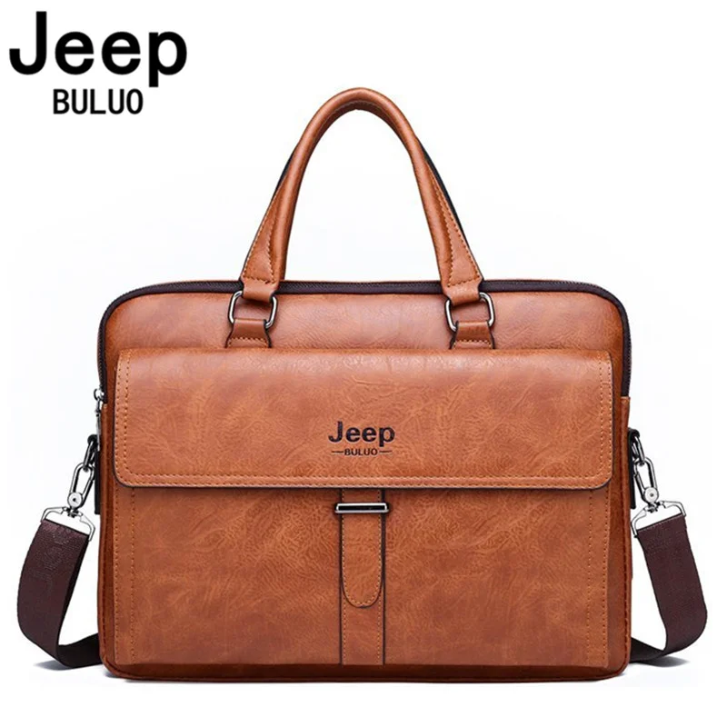 Мужской деловой портфель jeep buluo