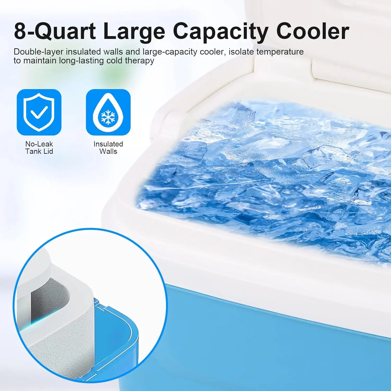 Система ледяной терапии для колена после операции - Фотография_2