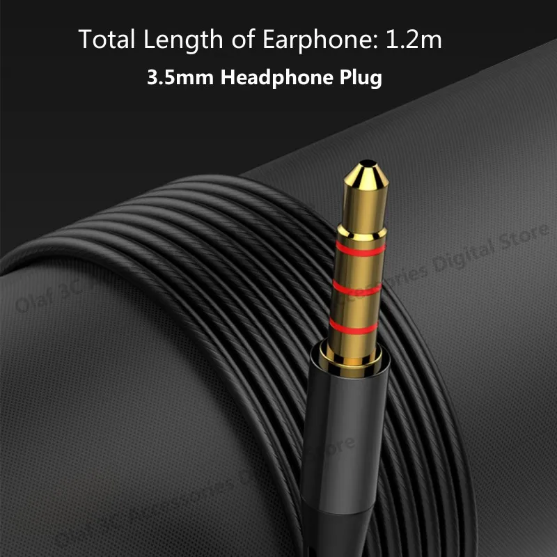 Olaf 3.5mm проводные наушники-вкладыши - Фотография_4