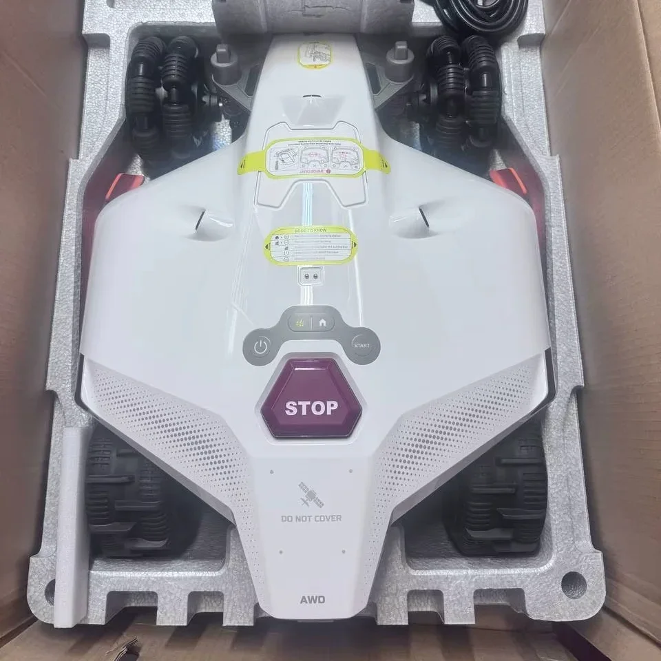 Новая газонокосилка-робот mammotions luba 2 awd 5000x — с приемной 4g