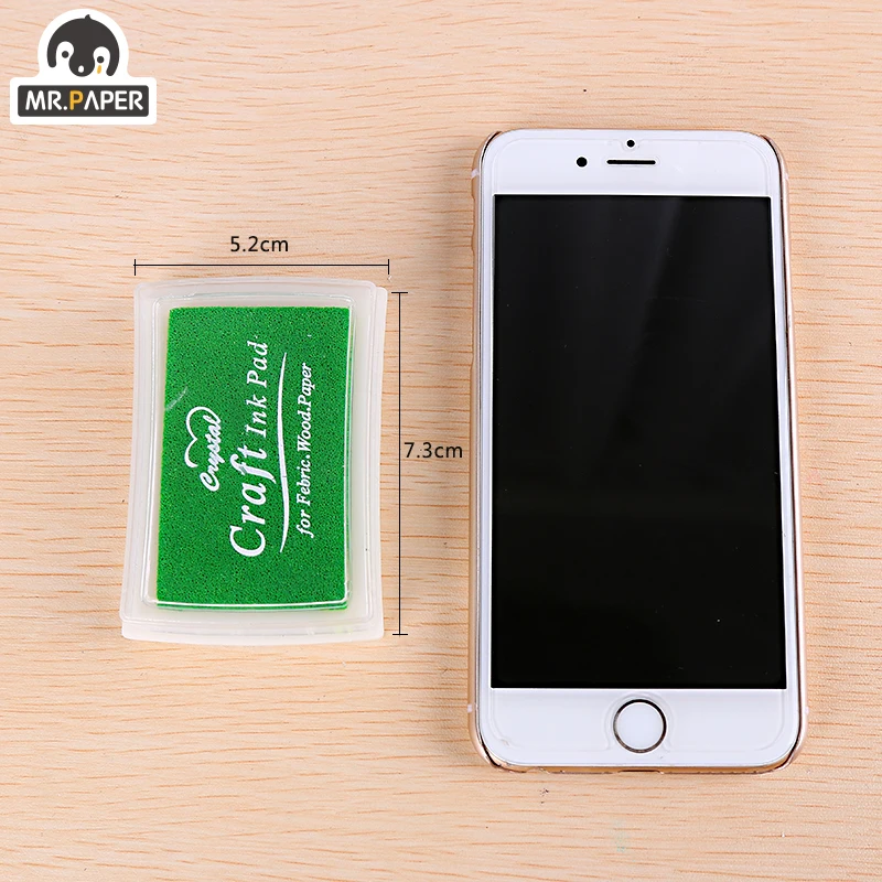 Mr paper 15 цветов inkpad ручная работа - Фотография_4