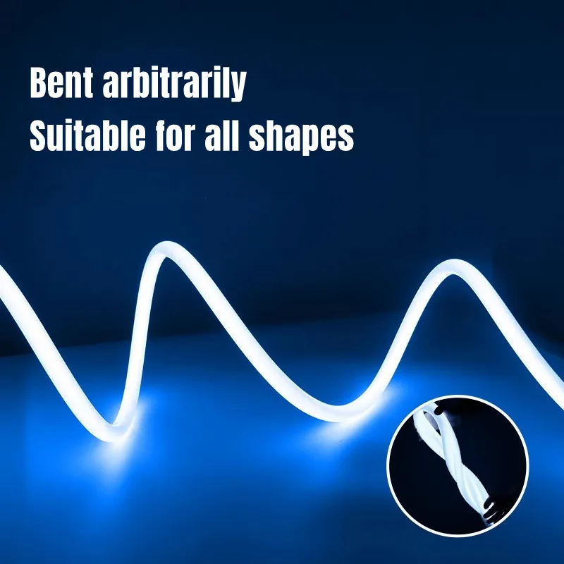 Гибкая силиконовая светодиодная лента - Фотография_3