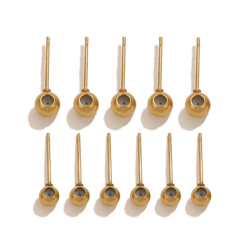 Булавки для сережек из нержавеющей стали