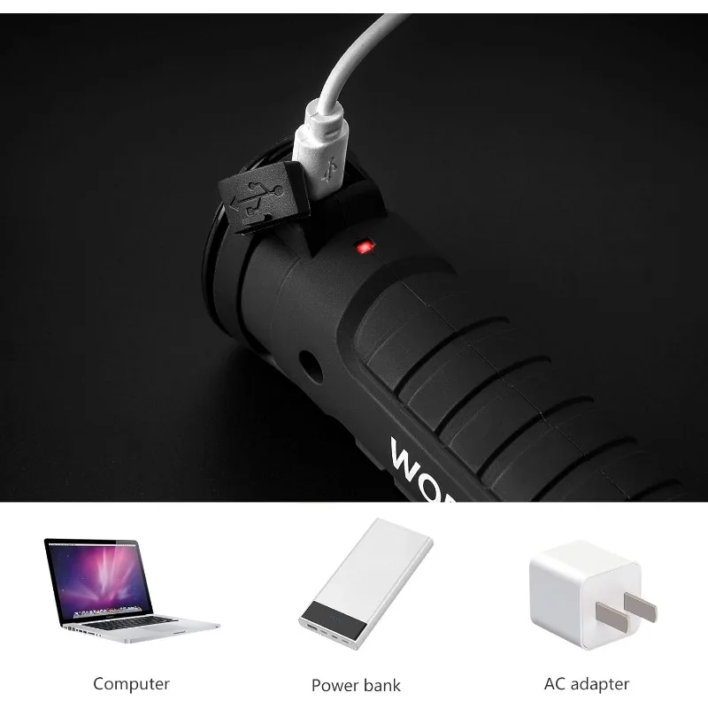 Портативный светодиодный фонарик cob - Фотография_5