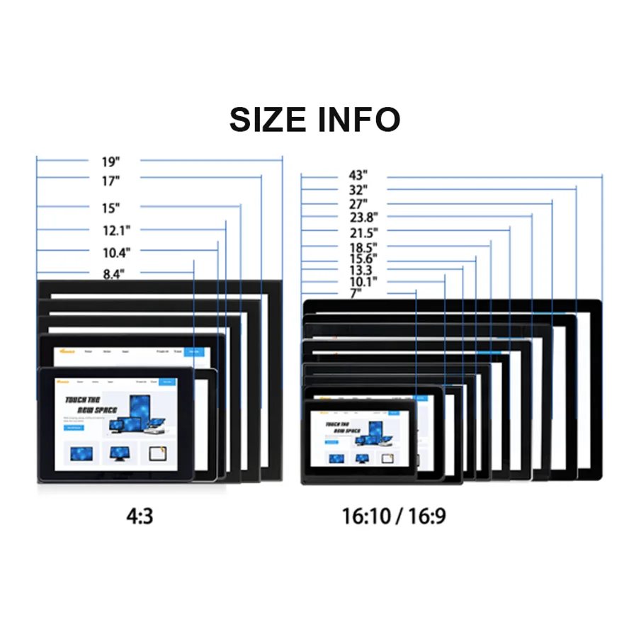 8, 10, 12, 15,6, 19, 21, 27, 32-дюймовый - Фотография_6