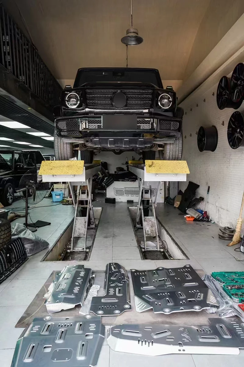 Chassis guard plates for mercedes - Фотография_6