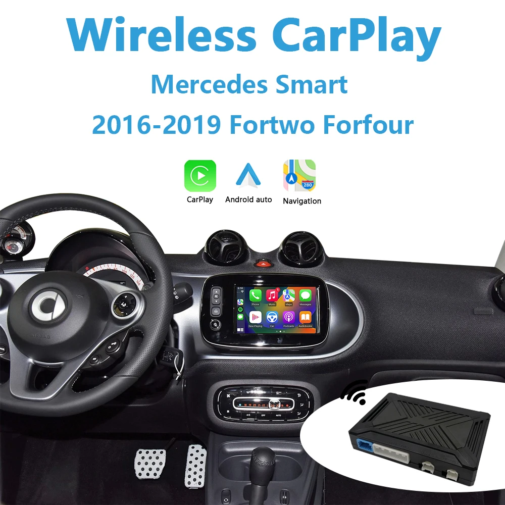 Mercedes smart apple carplay для