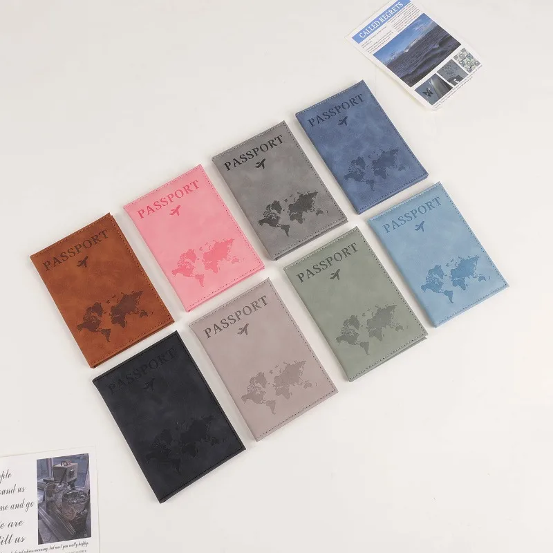 Кожаный чехол для путешествий на паспорт