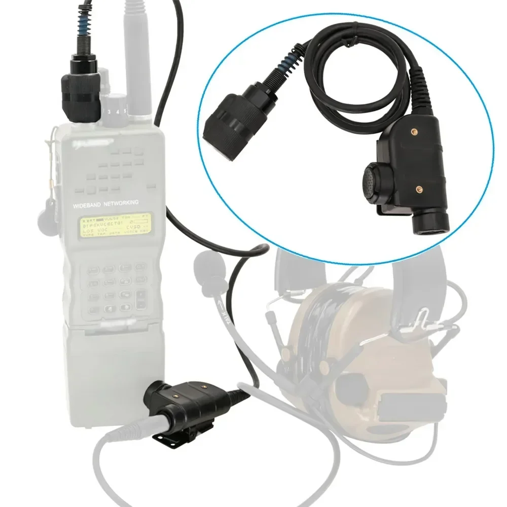 Тактическая гарнитура ptt silynx