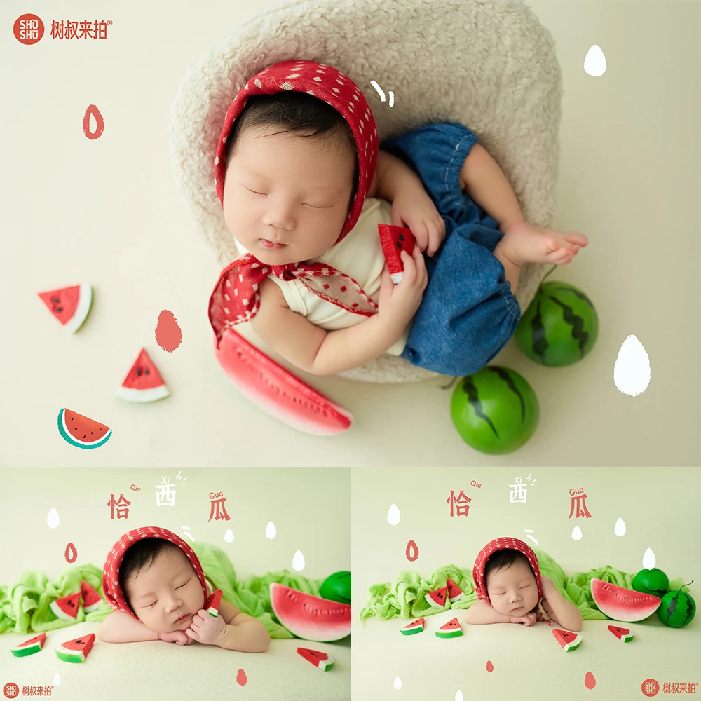 Комплект реквизита для фотосъемки новорожденных