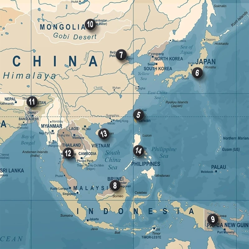 Круглые пронумерованные канцелярские - Фотография_6