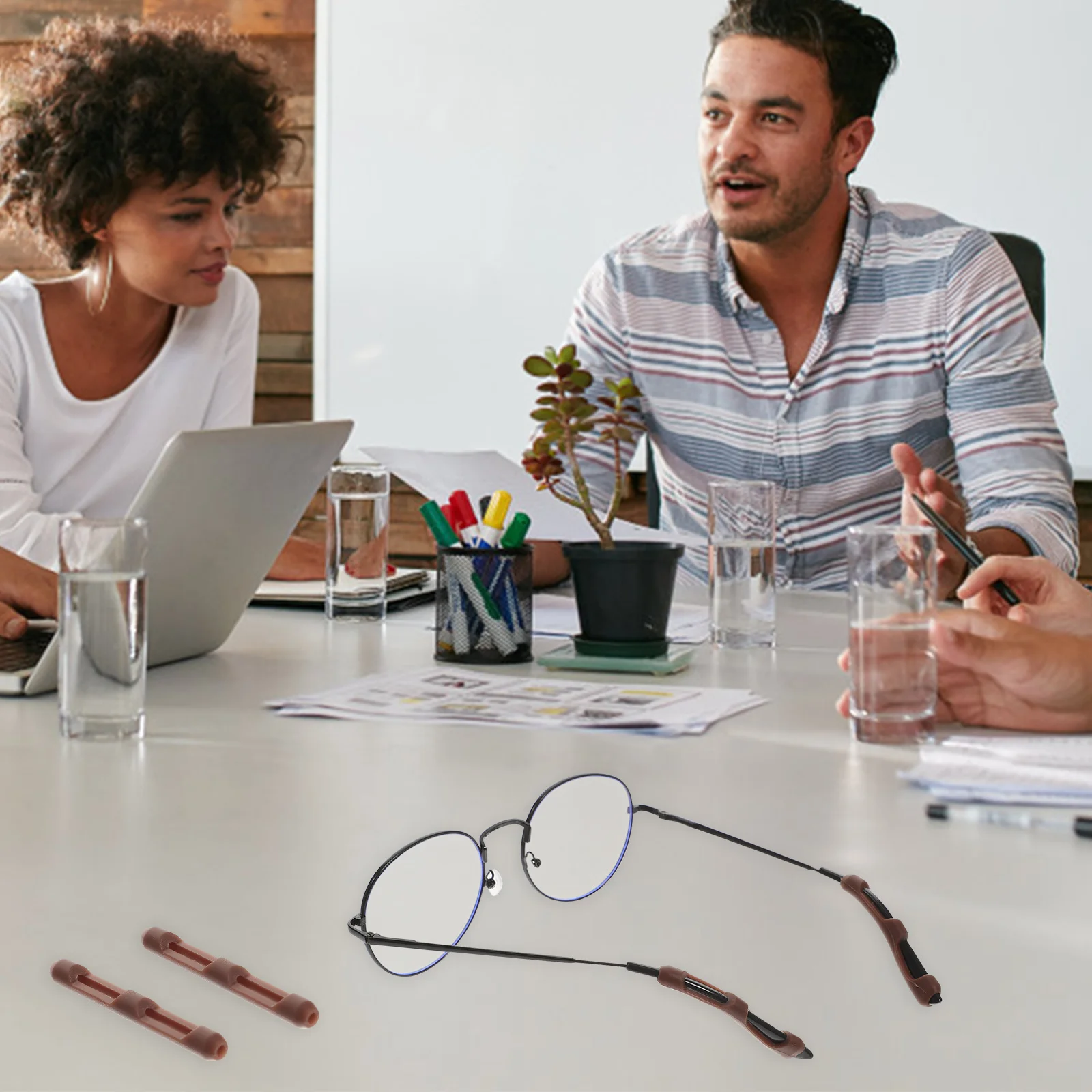 10 пар противоскользящих амбушюр для очков - Фотография_3