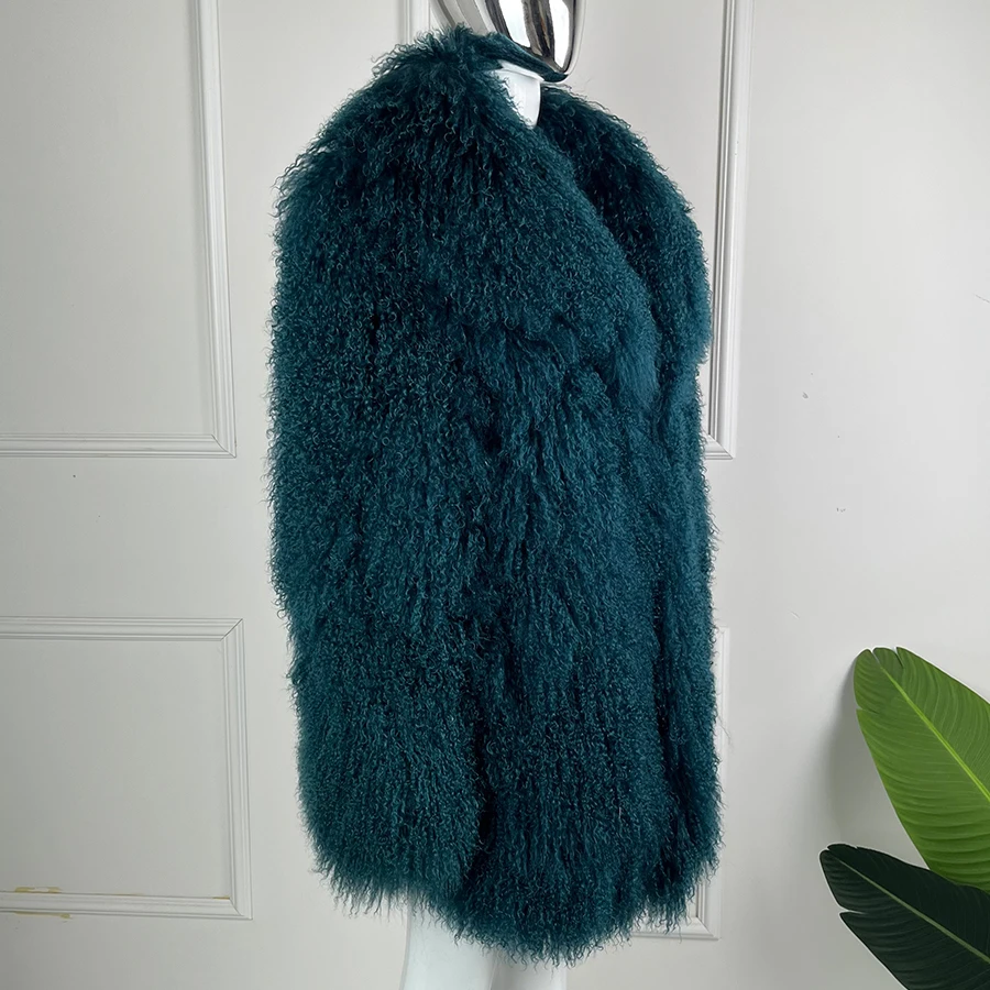 Белая монгольская шуба - Фотография_3