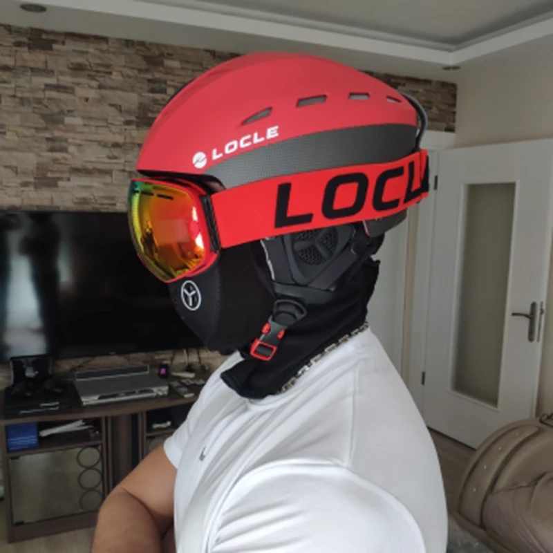 Locle профессиональный лыжный шлем для мужчин - Фотография_2