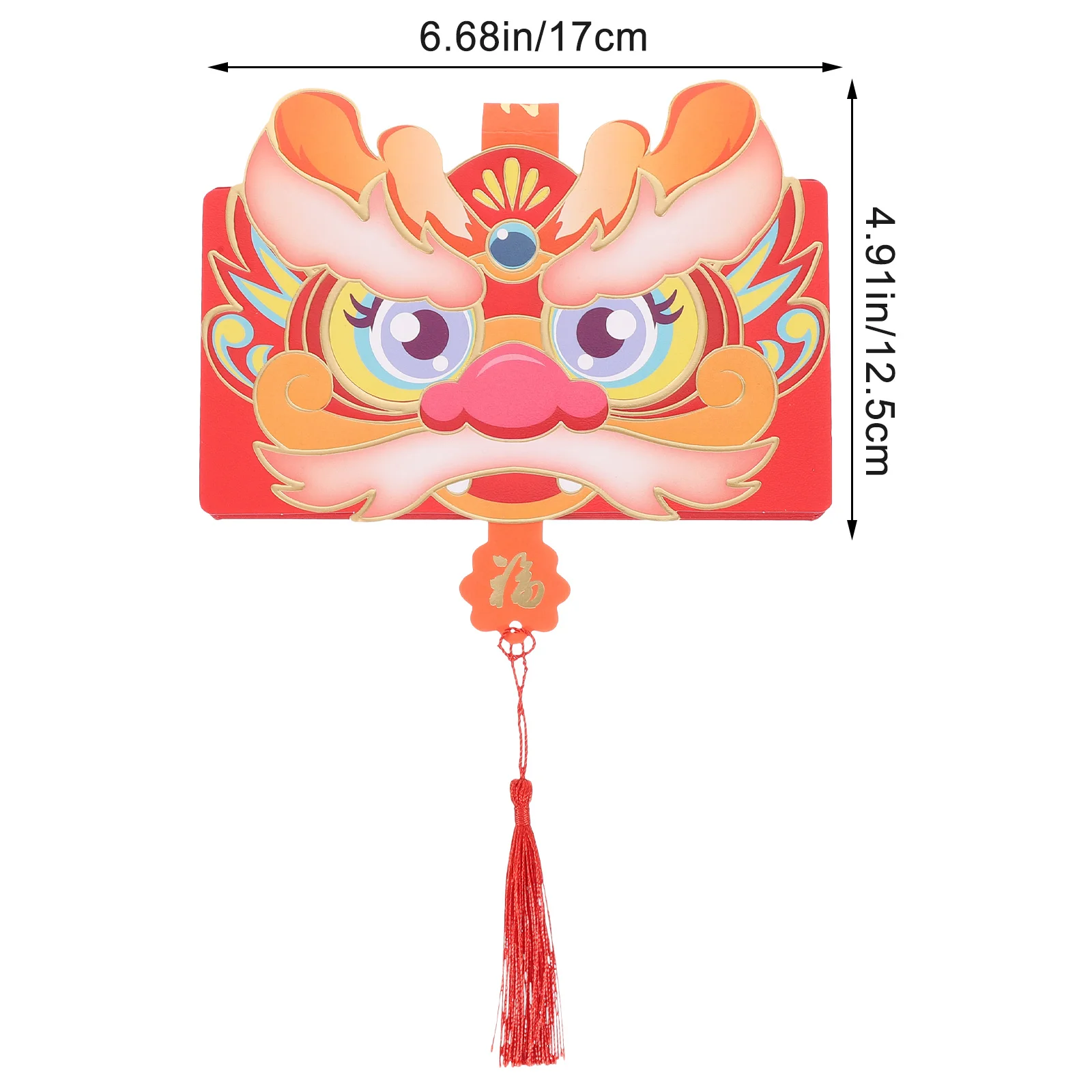 Складные красные конверты в китайском - Фотография_4