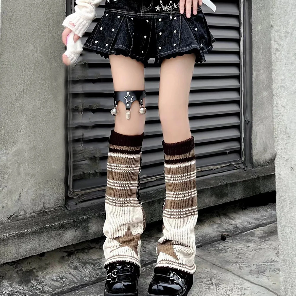 Новые вязаные носки y2k lolita sweet girl - Фотография_2