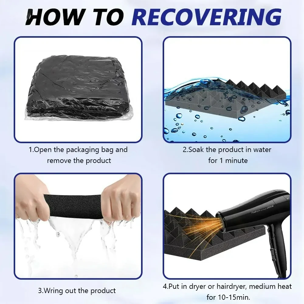 24черные 30x30x5 см пирамида - Фотография_6