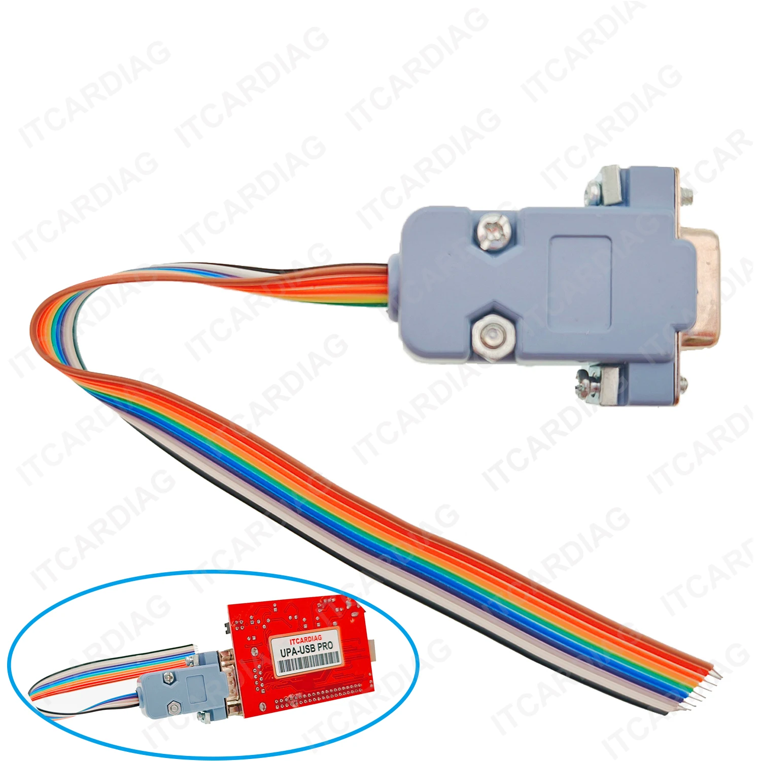 Upa usb pro v1.3 sn:050d5a5b с тестовым кабелем - Фотография_2