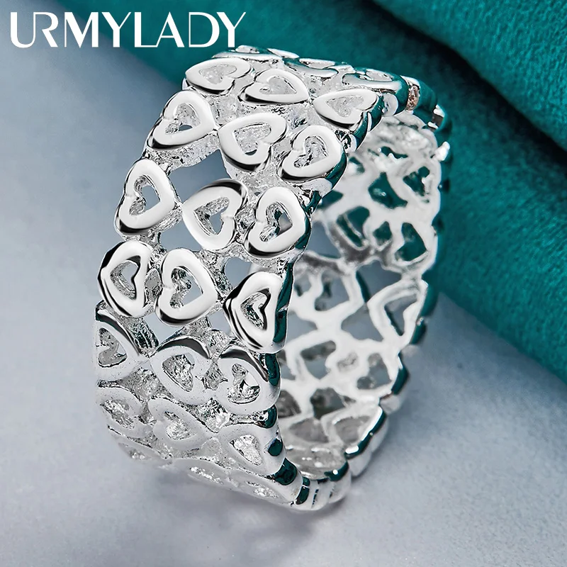 Urmylady полое сердце из стерлингового - Фотография_6
