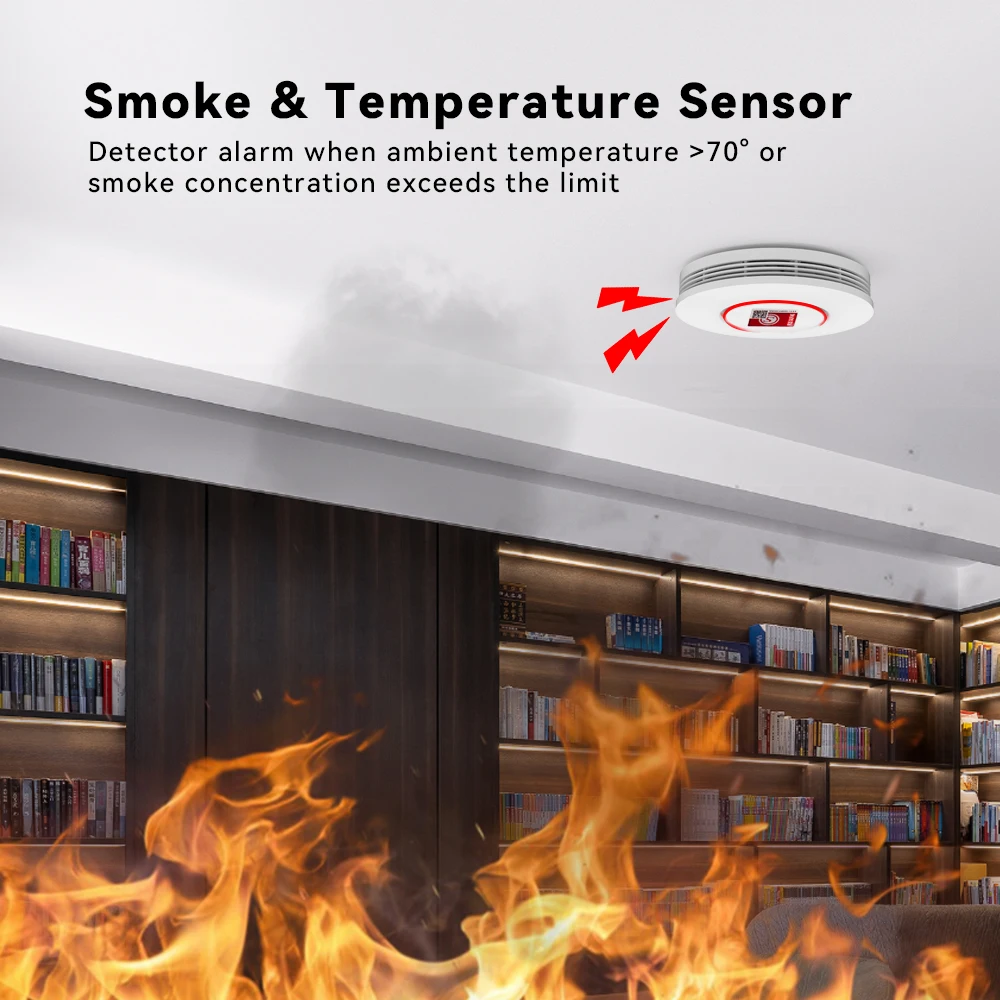 Датчик дыма meian tuya zigbee - Фотография_3