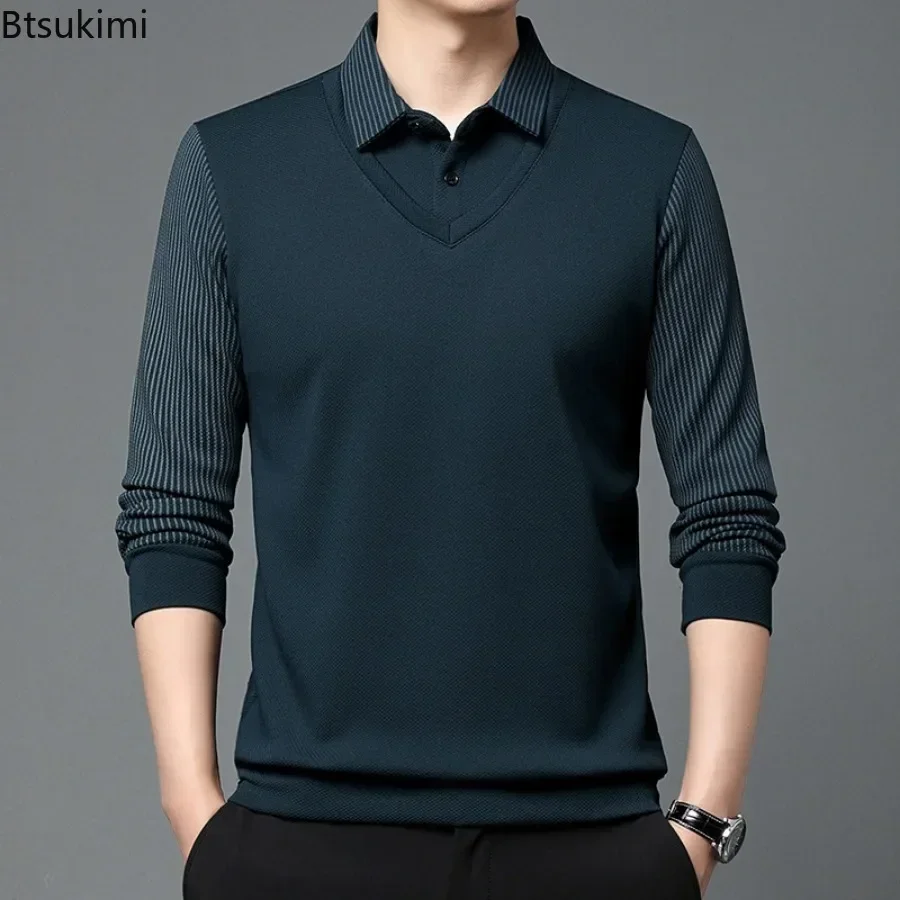 Модная мужская рубашка из двух - Фотография_4